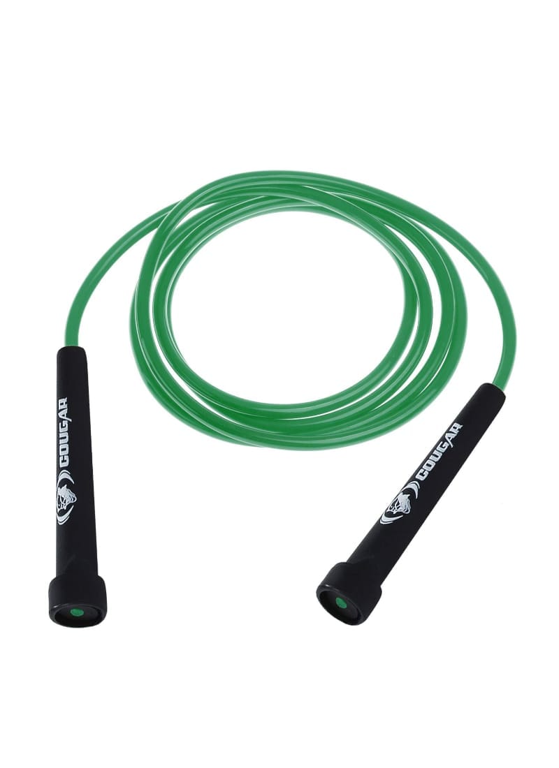 Cougar Jump Rope - Jump Rope for Gym and Home | Skipping Rope for Men, Women, Kids in Green Colour