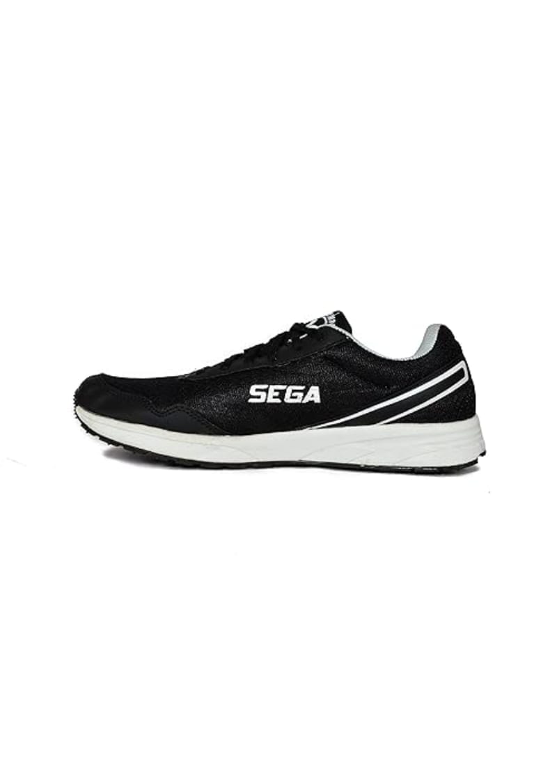 SEGA Men's Running Sports Shoe Black