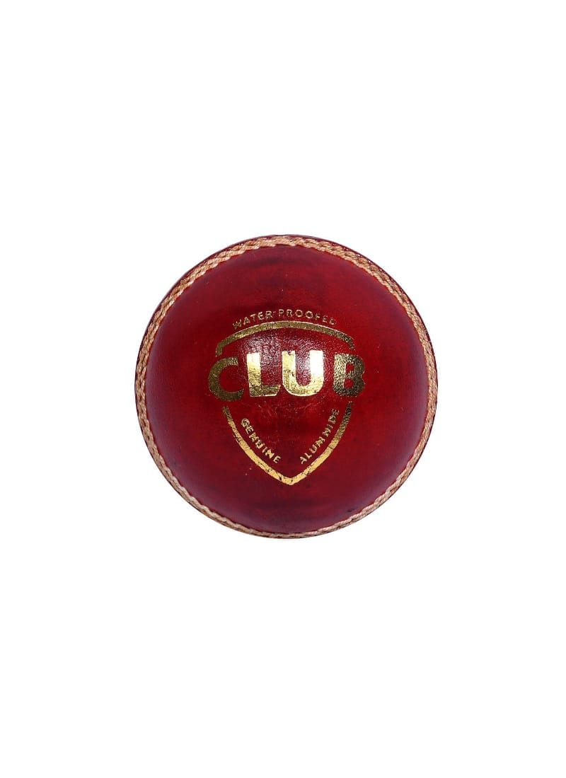 SG club cricket Ball Leather (Red) Standard Size