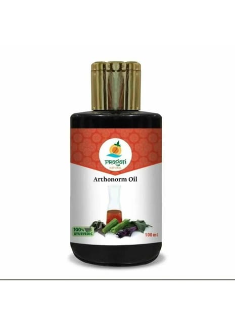 Pragati Naturals Ayurvedic Arthonorm Oil Treats Joints, Muscle Sprains & Body Pains Relief