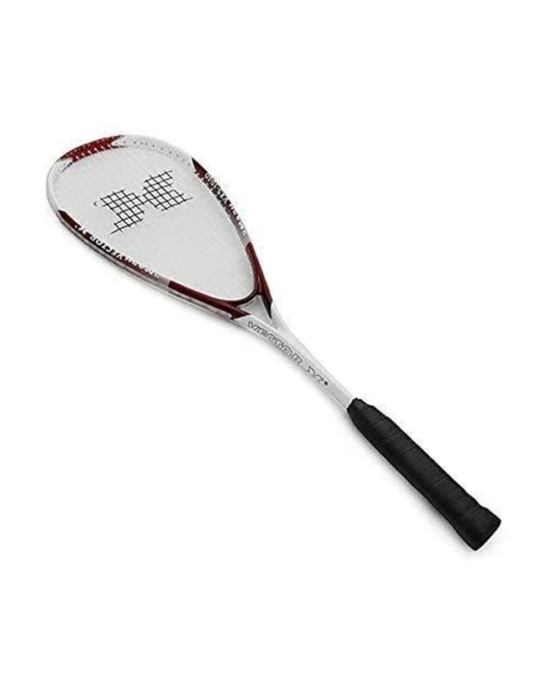 Vector X VXS-1040 Full Cover Composite Squash Racquet, Black