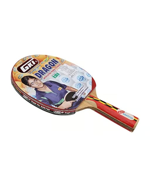 GKI Dragon Wooden Table Tennis Racquet