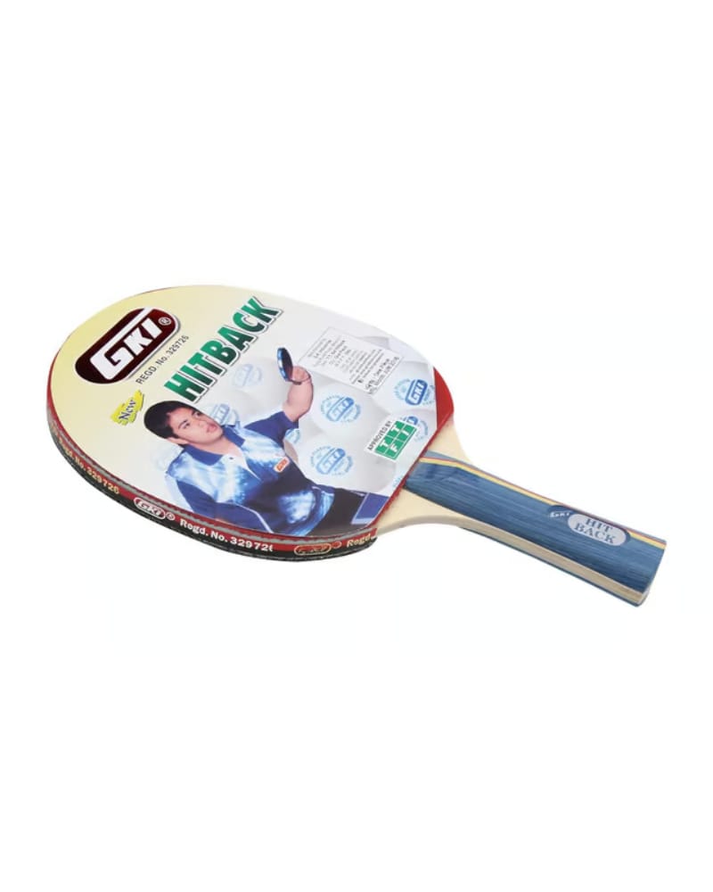 GKI Wood Hitback Table Tennis Racquet