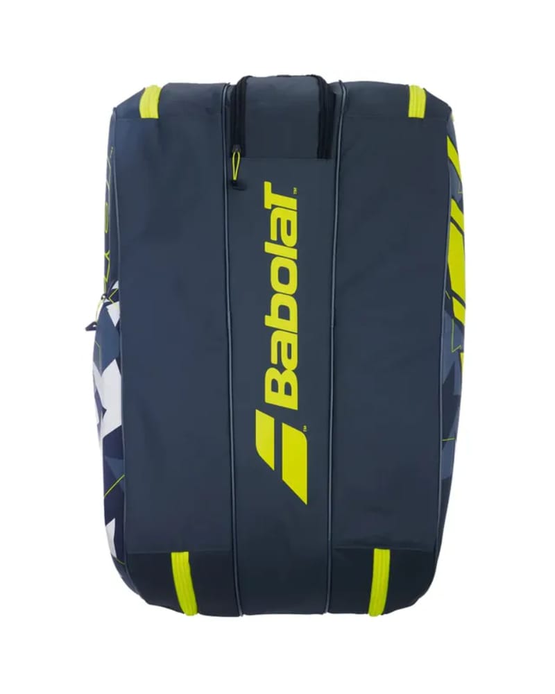 Babolat 751221-370 RHX 12 Pure Aero Rafa Tennis Bag, Grey/Yellow/White