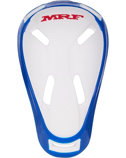 MRF Abdomen Guard Protective Gear for Cricket and Other Sports, Hardened Plastic, Maximum Protection (Men's)