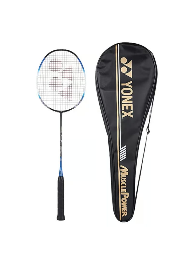YONEX Graphite Badminton Racquet, Muscle Power 22LT Black Blue