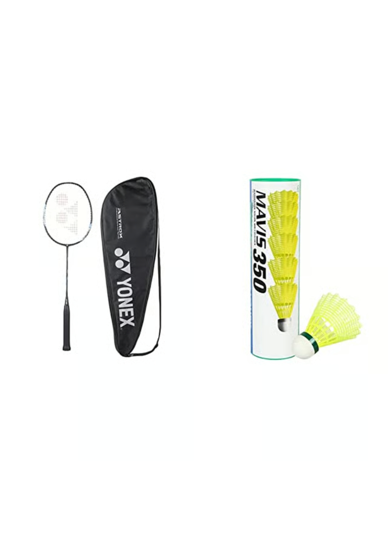 YONEX Graphite Badminton Racquet Astrox Lite 27i (G4 , 77 Grams , 30 lbs Tension , Blue)