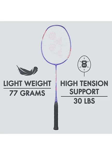 YONEX Badminton Racquet Voltric Lite 25i (G4, 77 Grams, 30 lbs Tension)