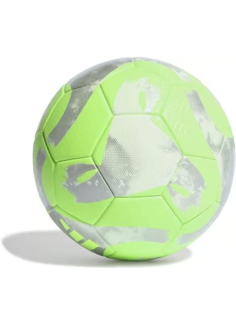 ADIDAS TIRO LEAGUE THERMALLY BONDED FOOTBALL BALL | SIZE 5 | GREEN/SILVER/WHITE