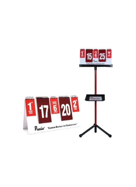 PRECISE TOURNAMENT SCORE BOARD WITH FOLDING STAND