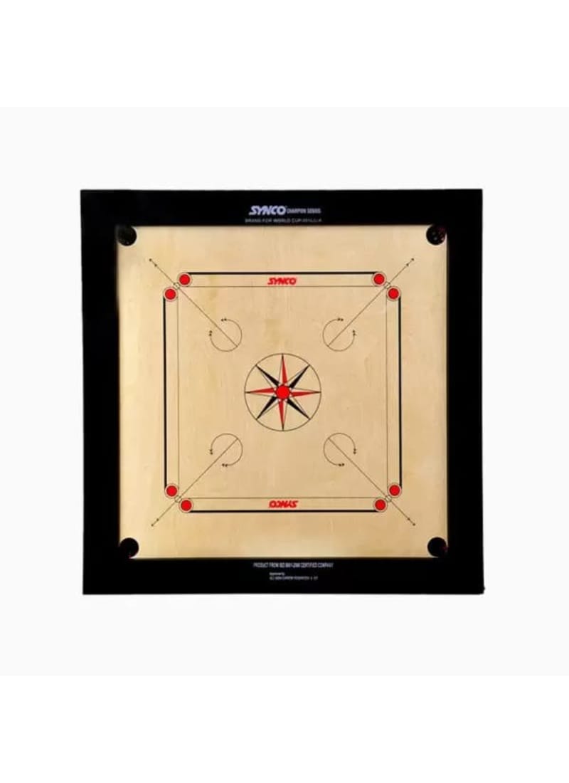 Synco Carrom Champion Genius 20mm Full Size Carrom Board