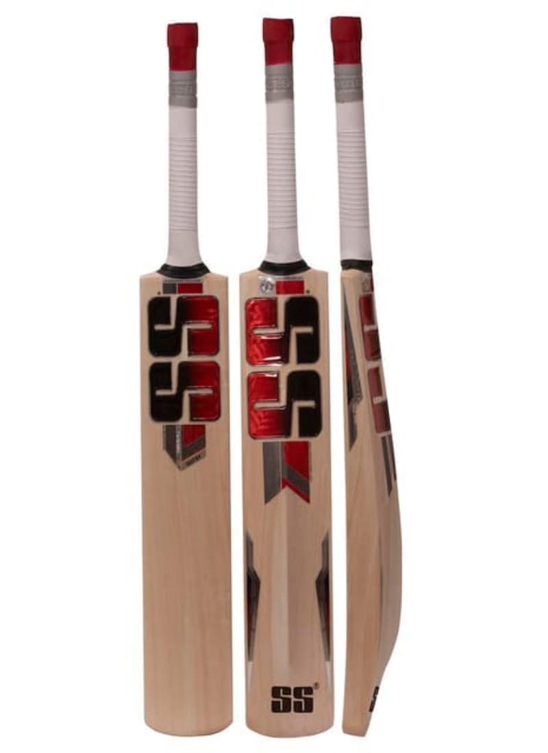 SS Gutsy Kashmir Willow Cricket Bat, SH Size with Protective bat cover