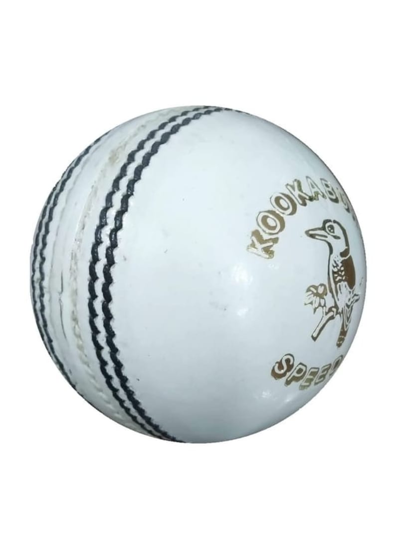 Kookaburra Speed White Leather Cricket Ball