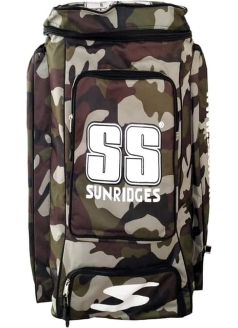 SS Camo Green Duffle Cricket Kit Bag