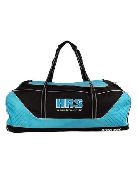 HRS Trolly Style Cricket Team Kitbag King Pac with Wheels, Blue/Black