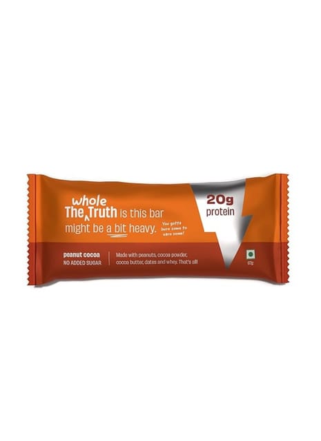 The Whole Truth Coffee Cocoa 20g Protein Bar 67g Pack Of Six 6