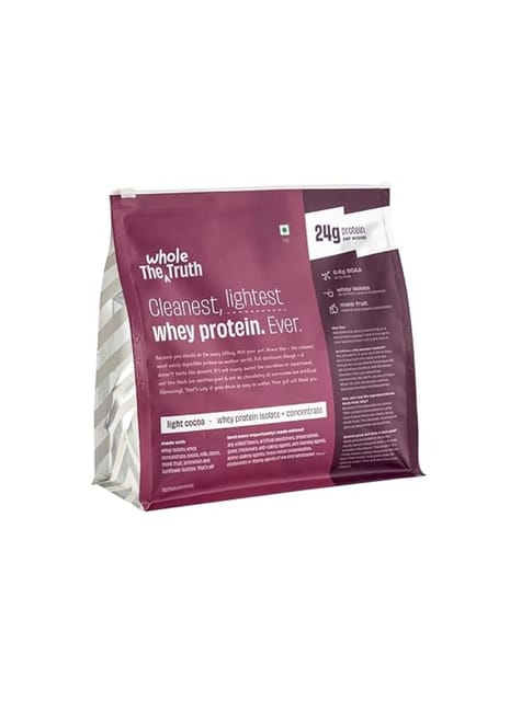 The Whole Truth Whey Protein Light Cocoa 1kg