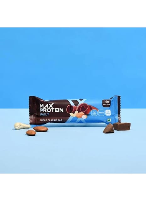 Ritebite Max Protein Daily Choco Classic Bars 300g - Pack of 6 (50g x 6)