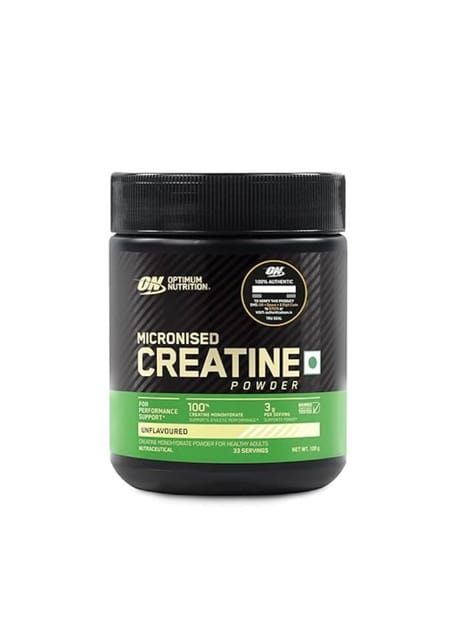 Optimum Nutrition Micronized Creatine Powder | Unflavoured|100 g 50% Off