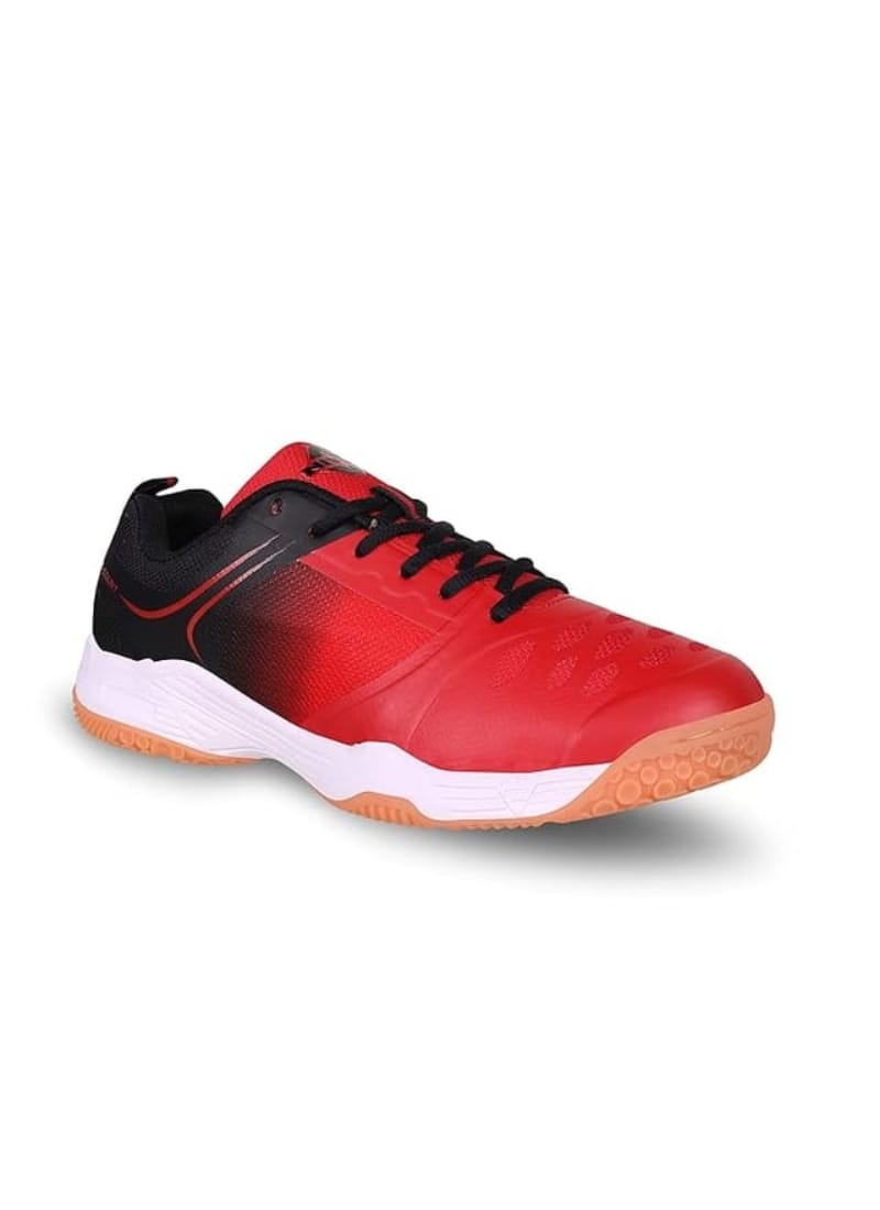 Nivia HY-Court 2.0 Badminton Shoe for Men Red/Black