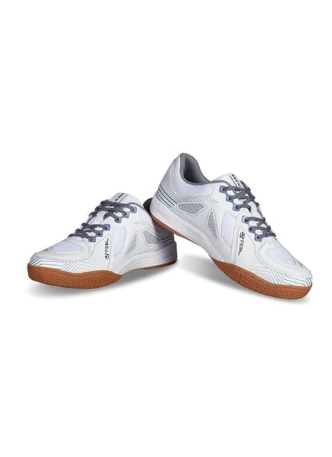 Nivia Appeal Badminton Shoes for Men White/Grey