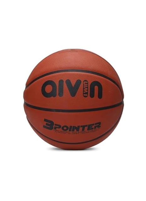 AIVIN 3 Pointer Basketball 8 Panel  (Size 7, Red)