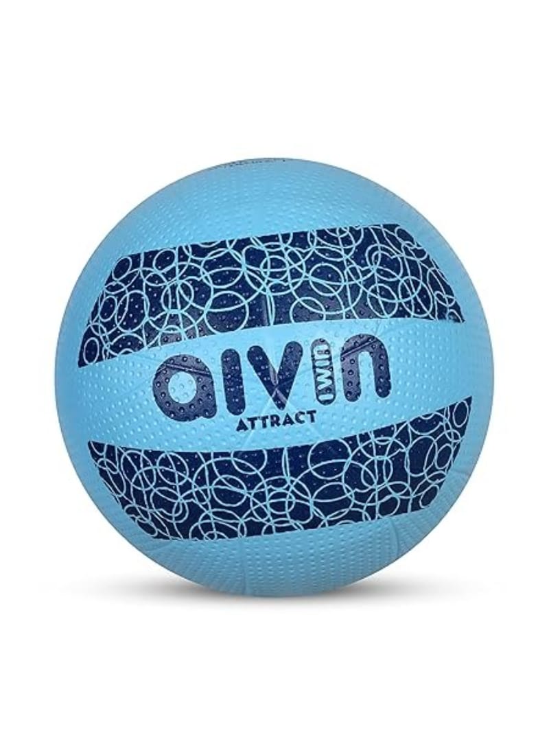 AIVIN Attract Volleyball  ( Size-4, Sky-Blue)