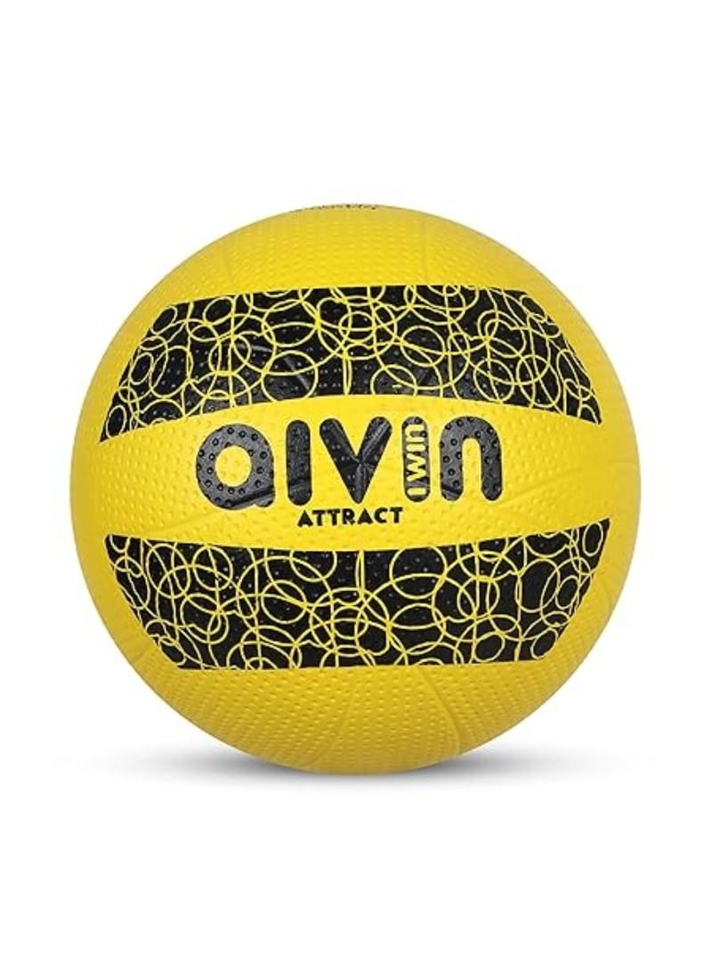 AIVIN Attract Volleyball (Size 4, Yellow)