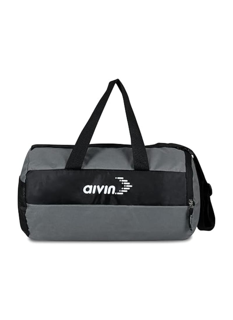 Aivin Gym Bag 02 (Grey/Black)