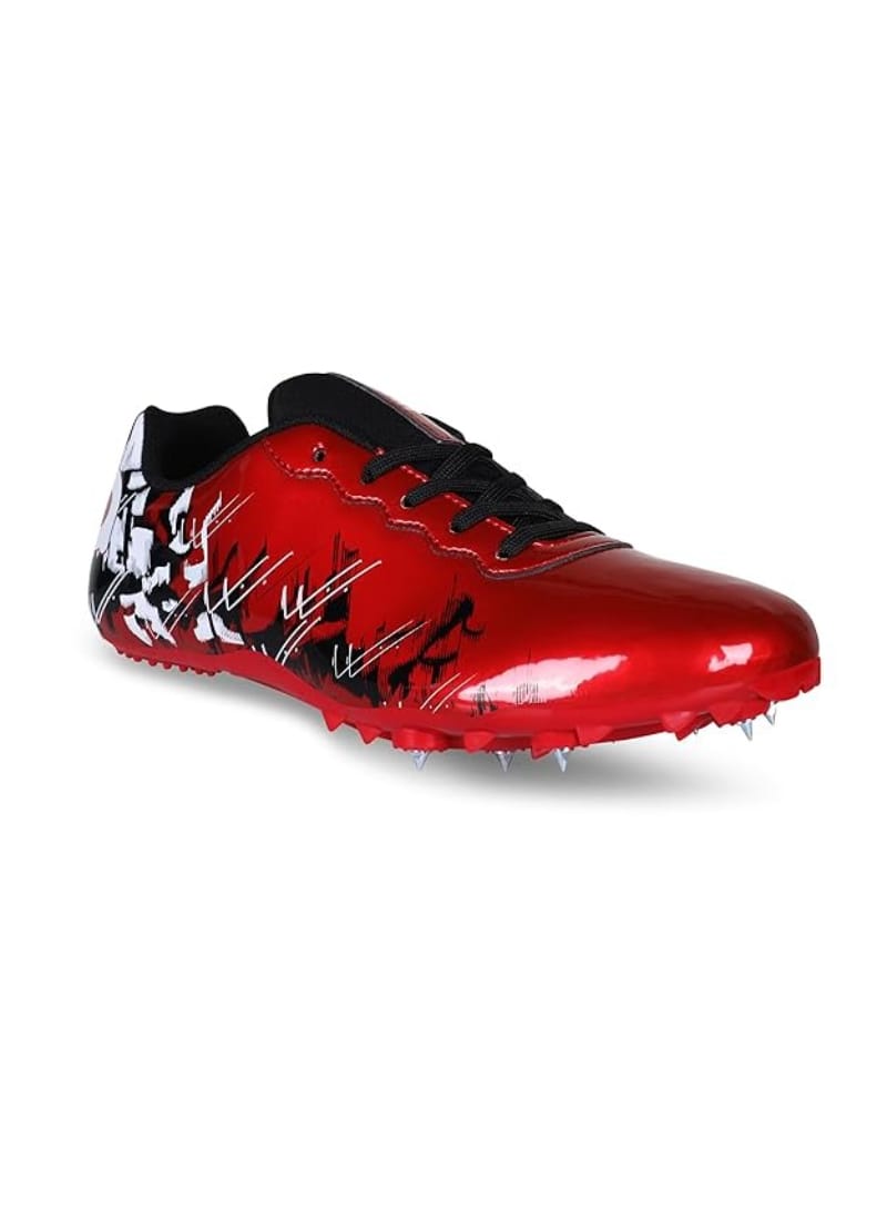 Aivin Fast Spikes Running Shoes ( Red / Black )