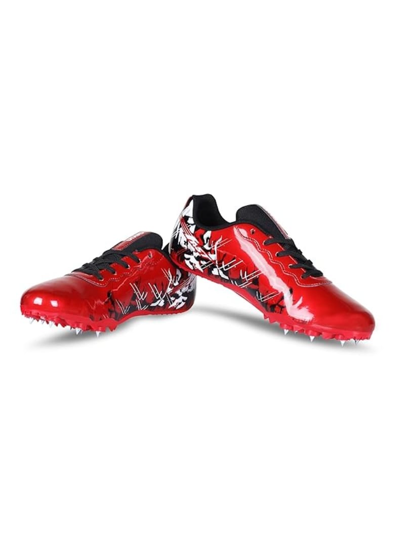 Aivin Fast Spikes Running Shoes ( Red / Black )