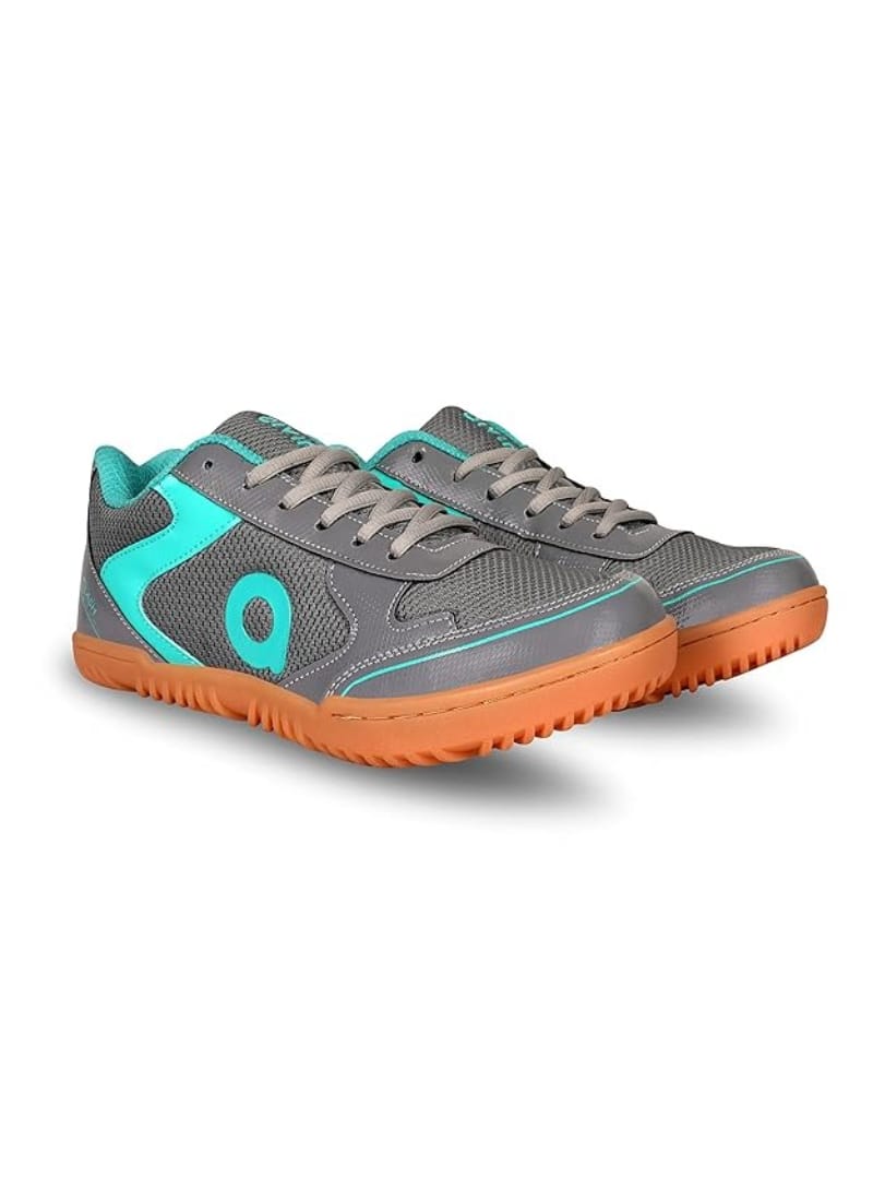 AIVIN Clash Badminton Shoes for Men ( Grey / Green )