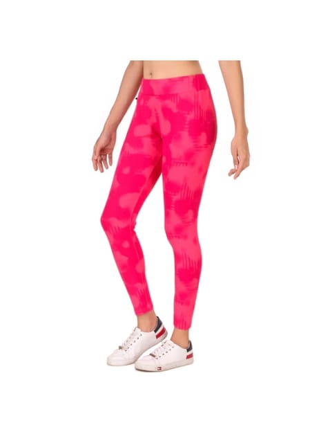 Gym Yoga Running Legging For Women Zip Pocket (Pink)