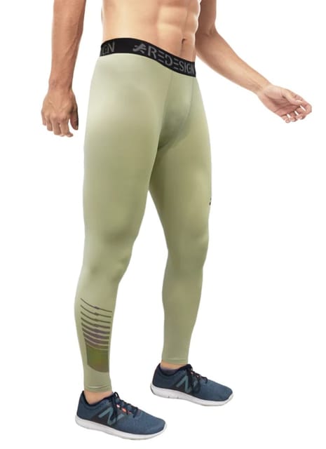 ReDesign Nylon Multi-Color Reflective Compression Pant (Light Grey)