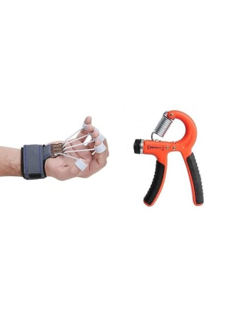 Fitfix® Hand Exerciser (1 ps Forearm Exerciser + 1 ps Hand Gripper )Combo