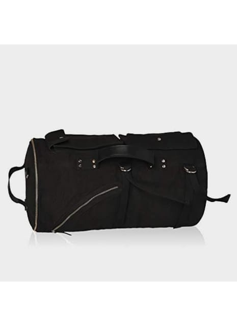 VINTAGE DUFFEL BAG - BLACK