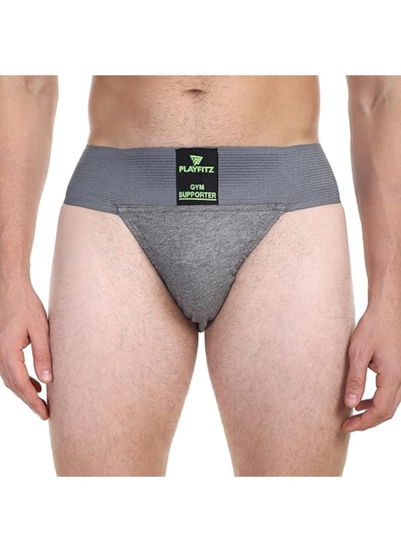 PLAYFITZ Tokyo Gym Sports Underwear for Men  Grey