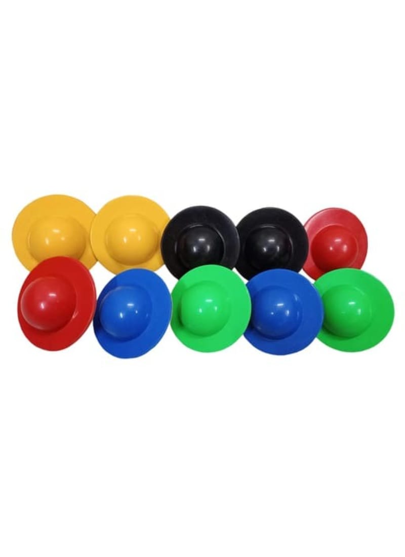 Fitfix™ Swimming Egg Flips - Pack of 10 PS - ABS Material - Teach Correct Breathing Technique Swim Training Tool for Kids and Adults Made in India