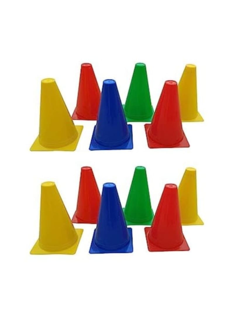 Elevate Your Training Events with FITFIX® 9 Inch Cone Marker Set Unleash Versatility Durability for Every Activity !The Ultimate Solution comes in pack of 6-12-18-24- 30-36- 42-48 ps