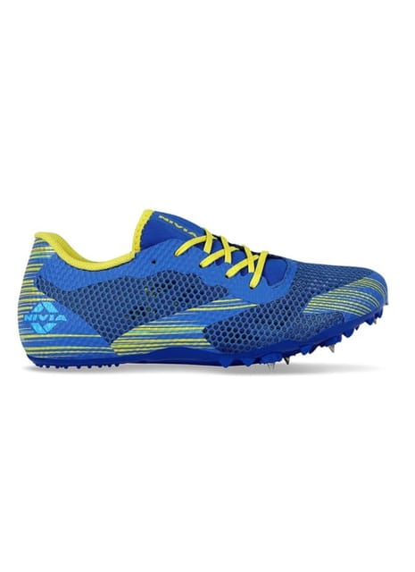 Nivia Men Track and field-100 Shoes for Running Athletic Blue