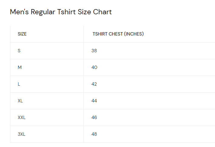 Size Guide