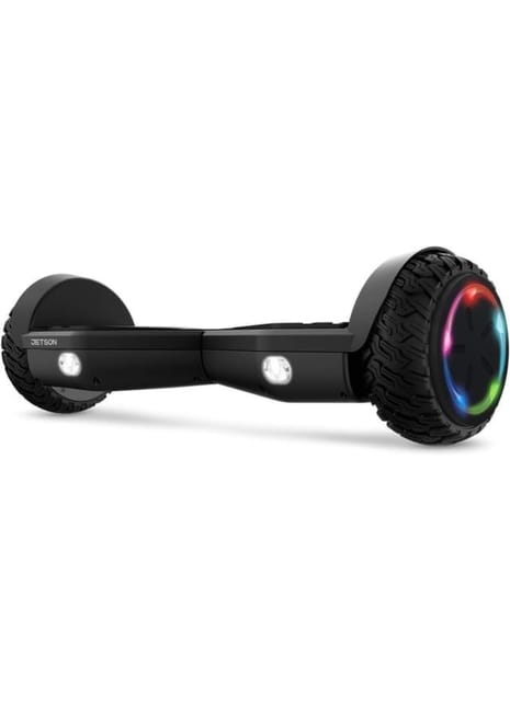 KD All Terrain Hoverboard with LED Lights, LED Light-up Wheels, Self-Balancing Hoverboard with Active Balance Technology, Ages 12+