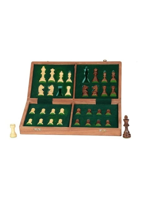 Precise EMPEROR SERIES CHESS BOARD SET (WOODEN CHESS BOARD & WOODEN CHESSMAN)