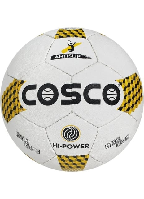 Cosco Hi-Power Volleyball , White/Yellow - Size 4