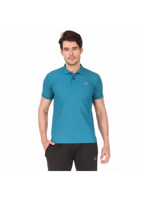 HC Quick Dry Polo Collar Tshirt For Men (Teal)