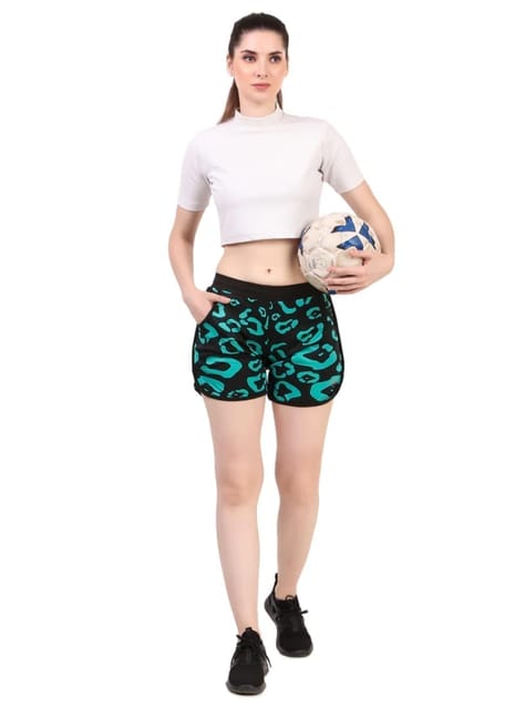 Gym & Running Shorts For Women (Gradient Print)