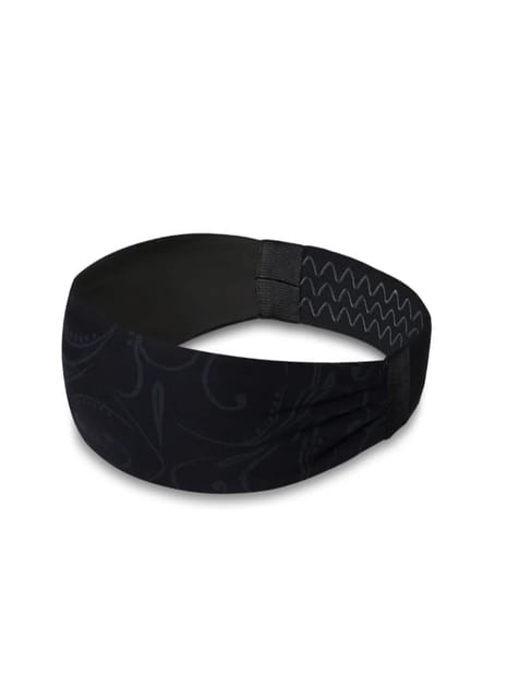 Sports Headband For Men and Women (Black Pattern)