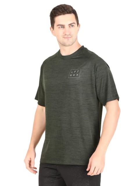 Men's Oversize Sportswear Tshirt (Green Dot)