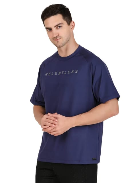 Men's Oversize Sportswear Tshirt (Blue Blood)