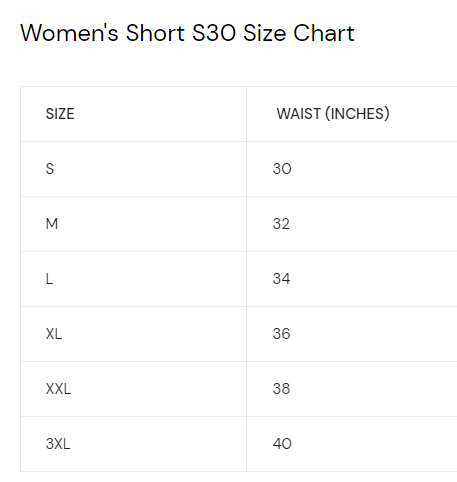 Size Guide